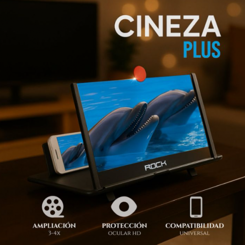 amplificador de pantalla cineza