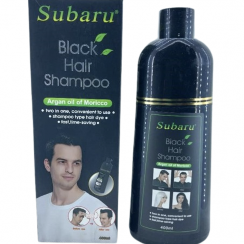 CHAMPÚ INSTANTÁNEO DE 16.9 FL OZ TINTE RÁPIDO PARA EL CABELLO SHAMPOO NEGRO