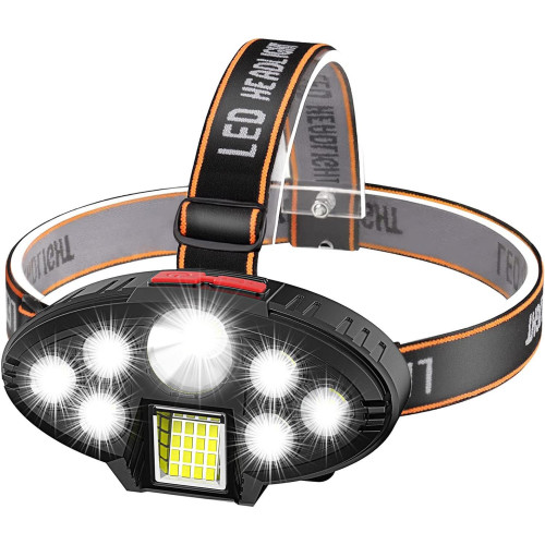 LINTERNA LED DE CABEZA RECARGABLE