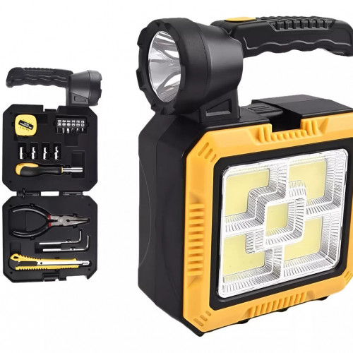 LINTERNA CON SET DE HERRAMIENTA