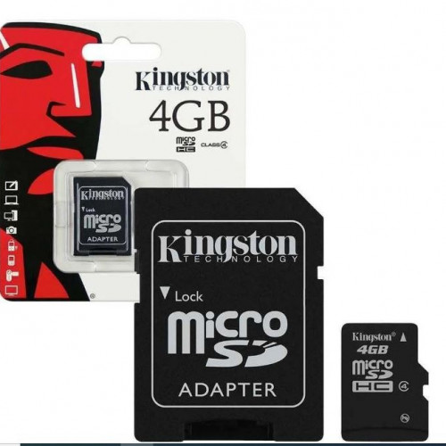 MEMORIA MICRO SD 4GB KINGSTON