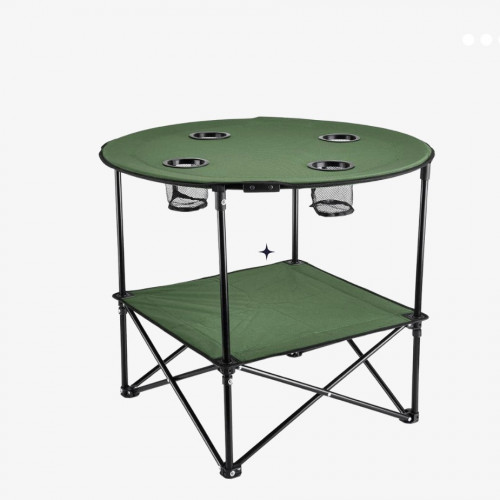 MESA DE CAMPING / PLAYERA PORTA-VASOS 4