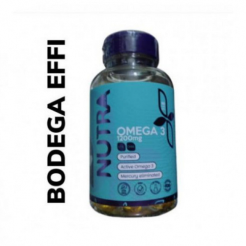 OMEGA 3 1200 MG (BODEGA E) X 60 SOFGEL- LIBRE DE MERCURIO