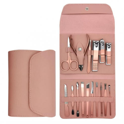 SET DE MANICURE Y PEDICURE 17 PZ