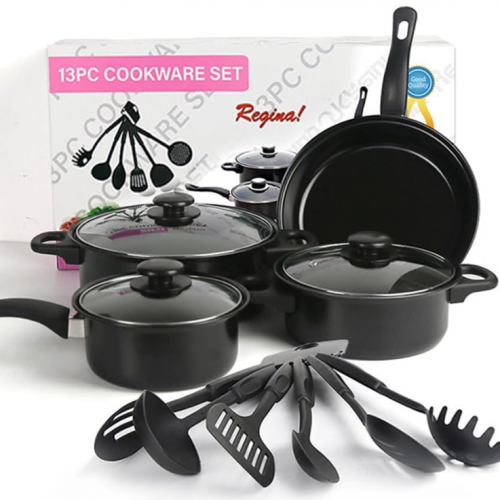 SET DE OLLAS Y JUEGO DE UTENCILIOS DE COCINA