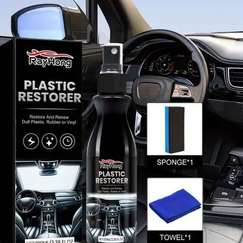 SPRAY DE RECUBRIMIENTO REVITALIZANTE DE PLASTICO 100ML