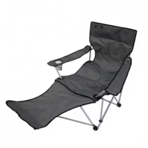 SILLA DE PLAYA PLEGABLE CON PORTA PIE