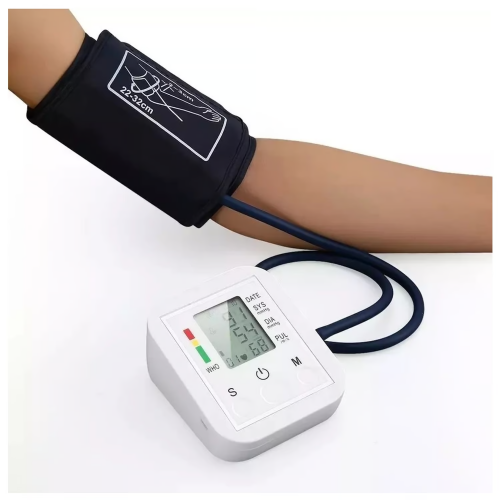 TENSIÓMETRO DIGITAL MÁQUINA PARA TOMAR PRESIÓN ARTERIAL BRAZO