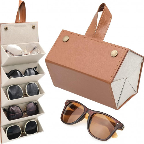 ESTUCHE PARA LENTES /GAFAS MARRON